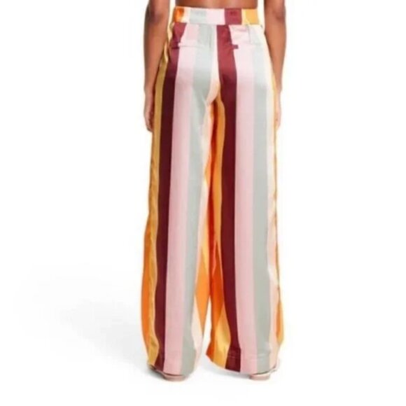 Fe Noel x Target Vertical Stripe Print Wide Leg Pants - Picture 3 of 4